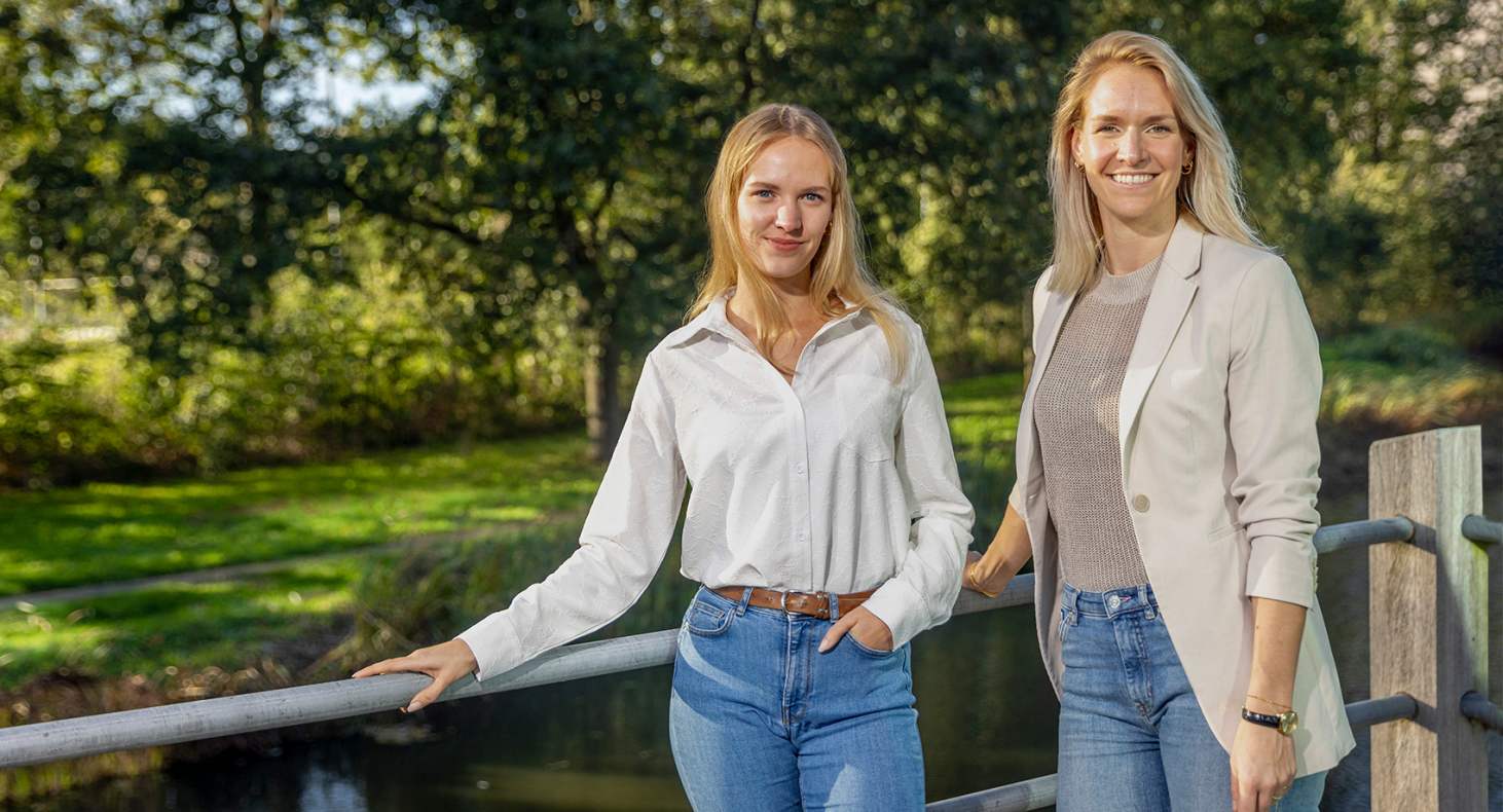 Shaer, Eline Peek en Arl&egrave;ne van der Heijden